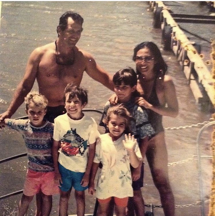 a group of people posing for the camera