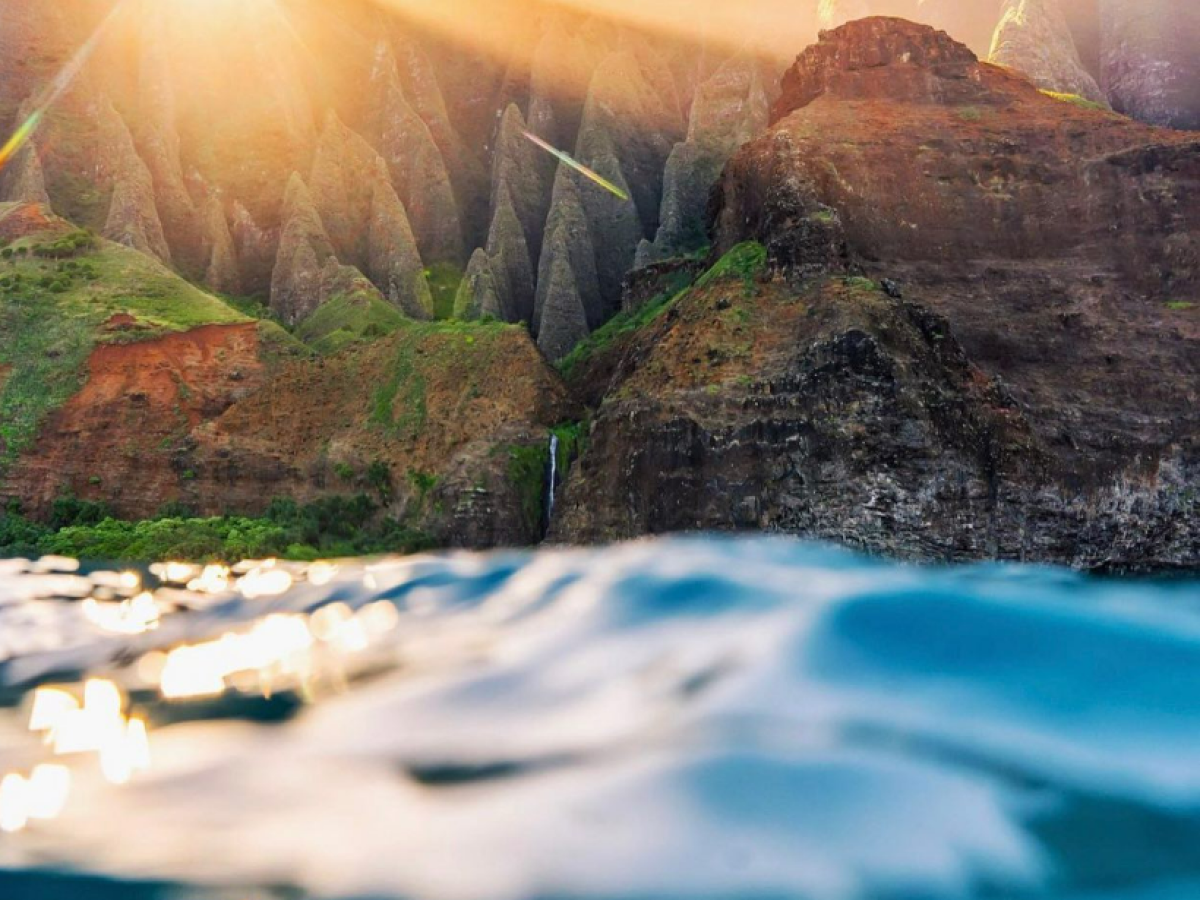 a close up of a canyon